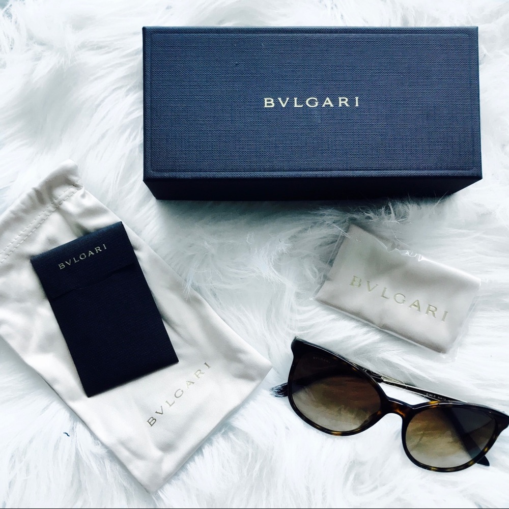 BVLGARI Dark Tortoise Sunglasses